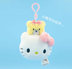 拉震款头型吊饰Kitty